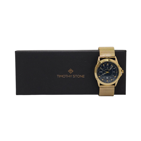 Timothy Stone Norse Gold-Tone Watch - Picture 1 of 6